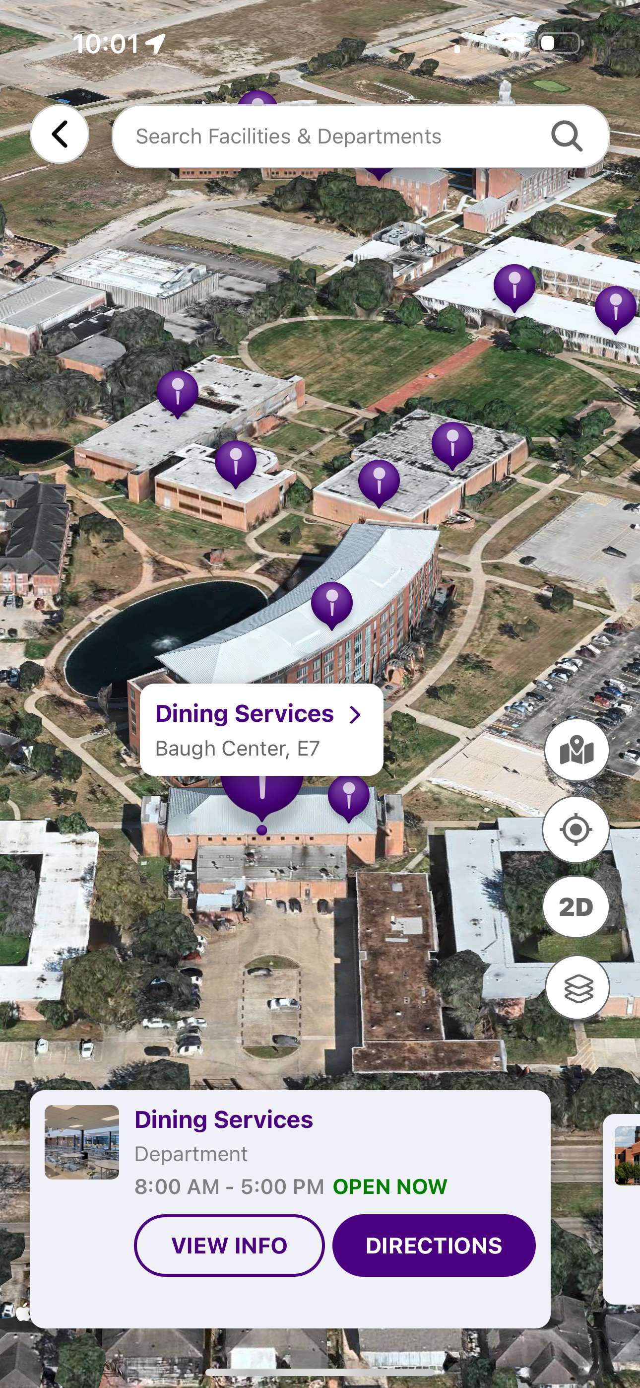 Interactive Campus Map