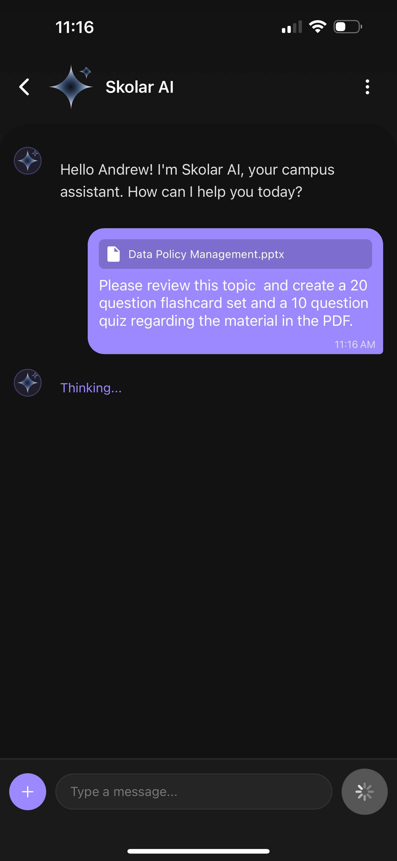 AI Assistant: Skolar AI